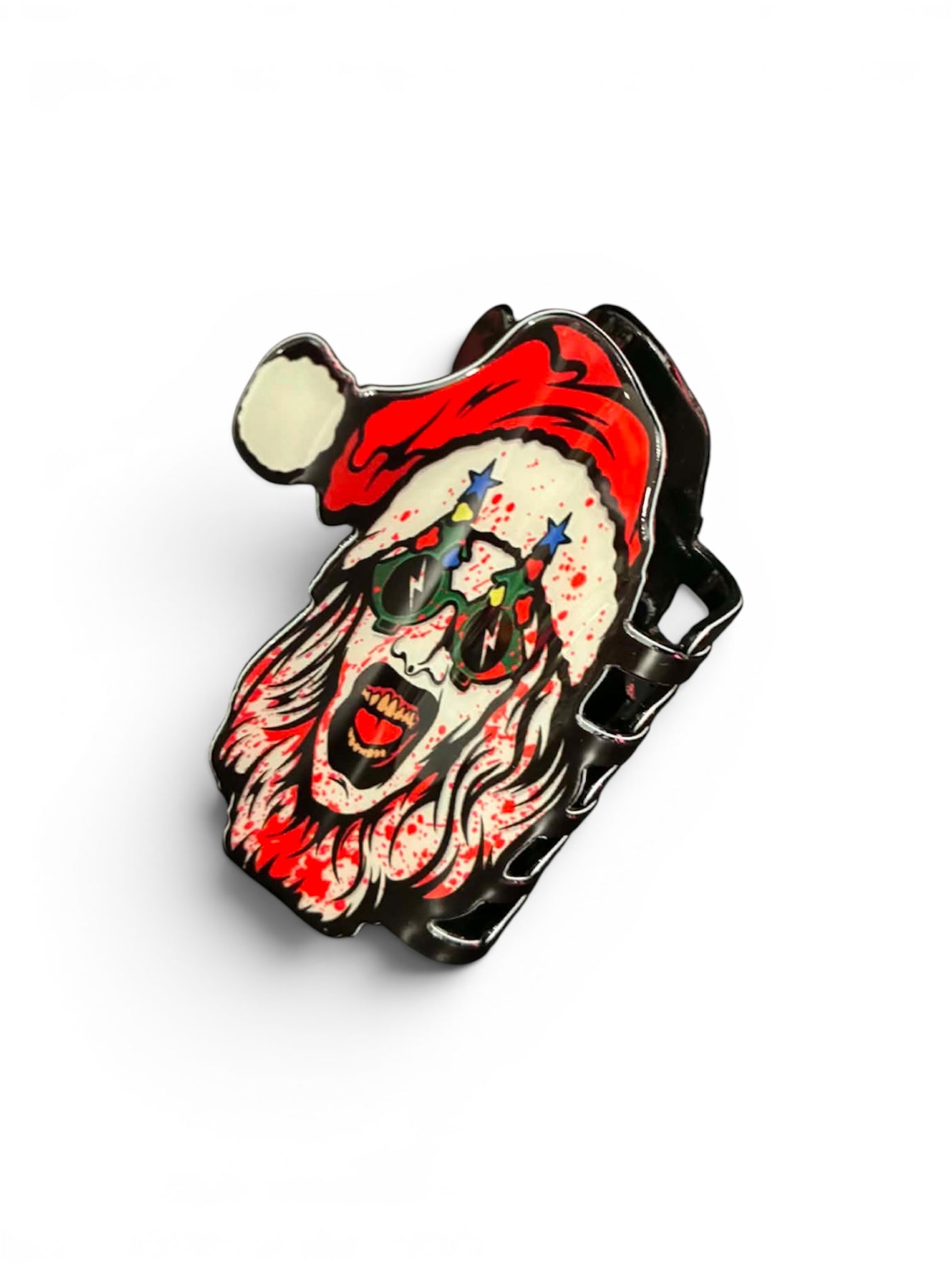 Christmas Terrifier Hair Claw Clip