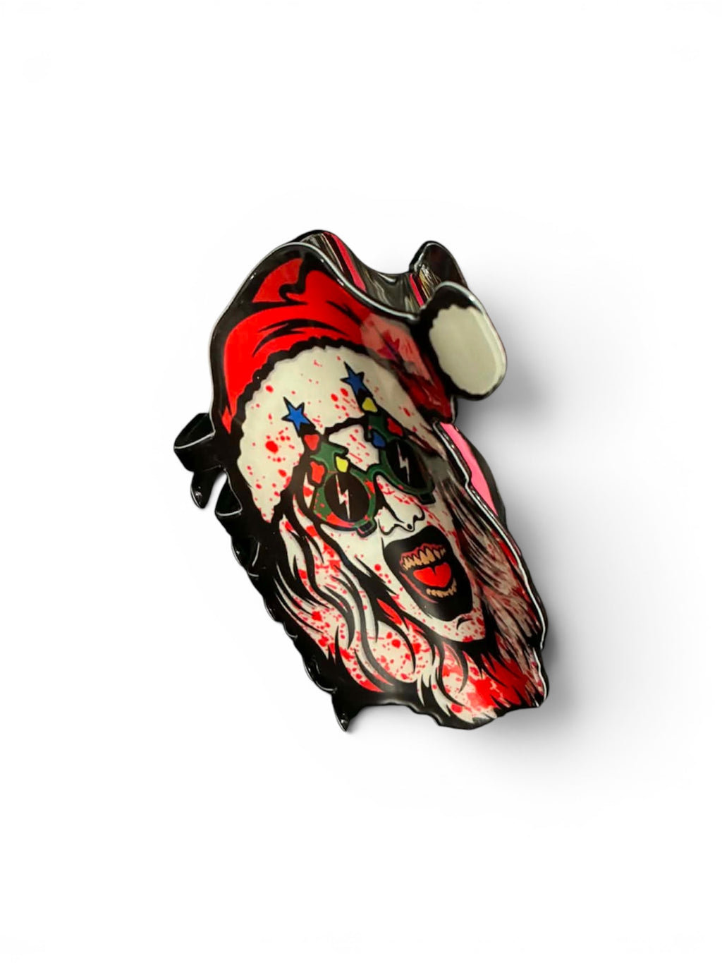 Christmas Terrifier Hair Claw Clip