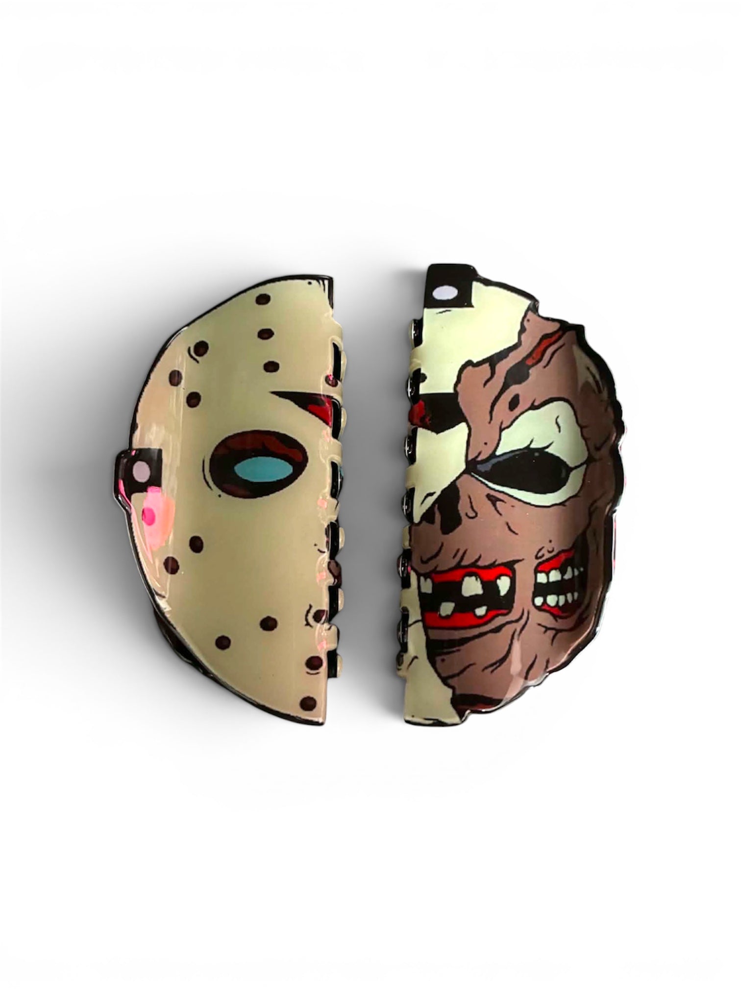 Jason Voorhees Hair Claw Clip