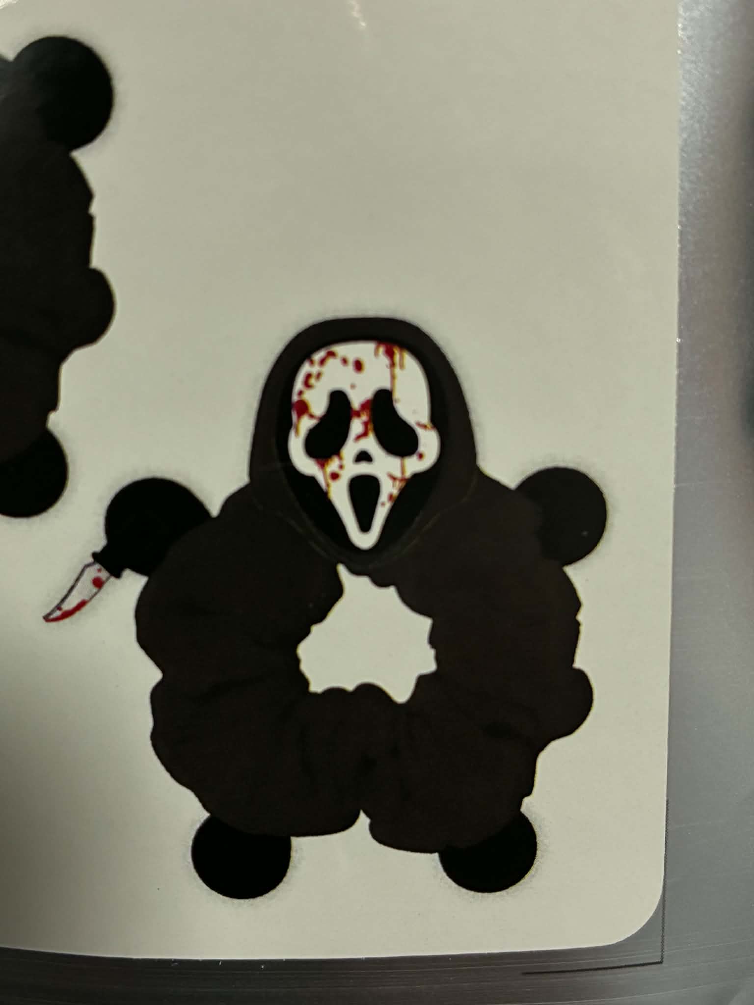 Ghostface Mystery Scrunchie