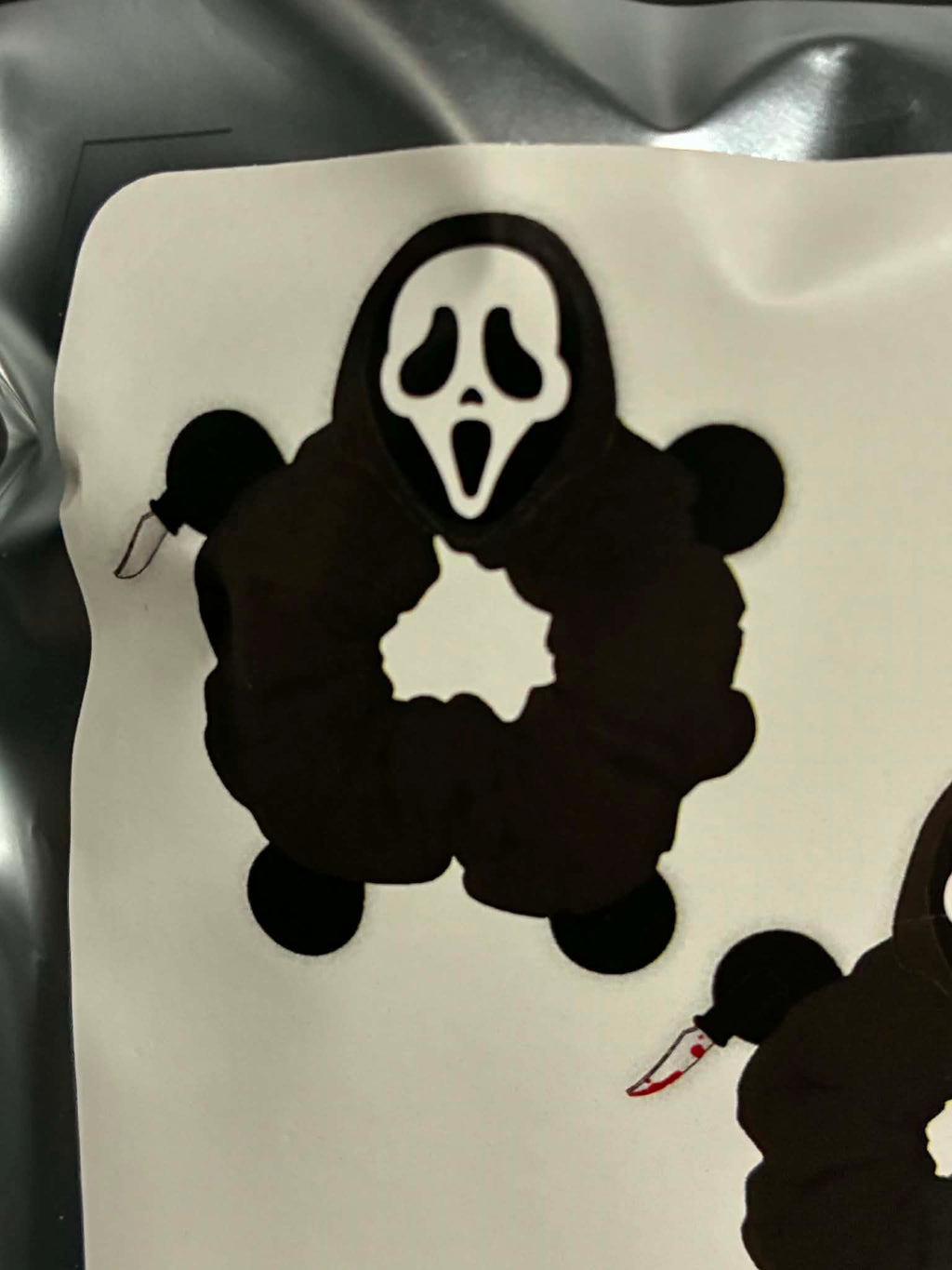 Ghostface Mystery Scrunchie