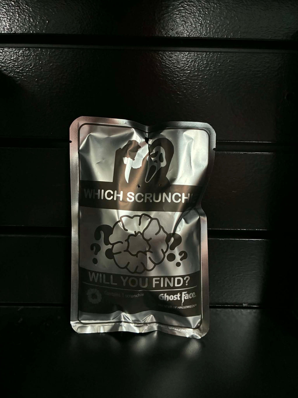 Ghostface Mystery Scrunchie
