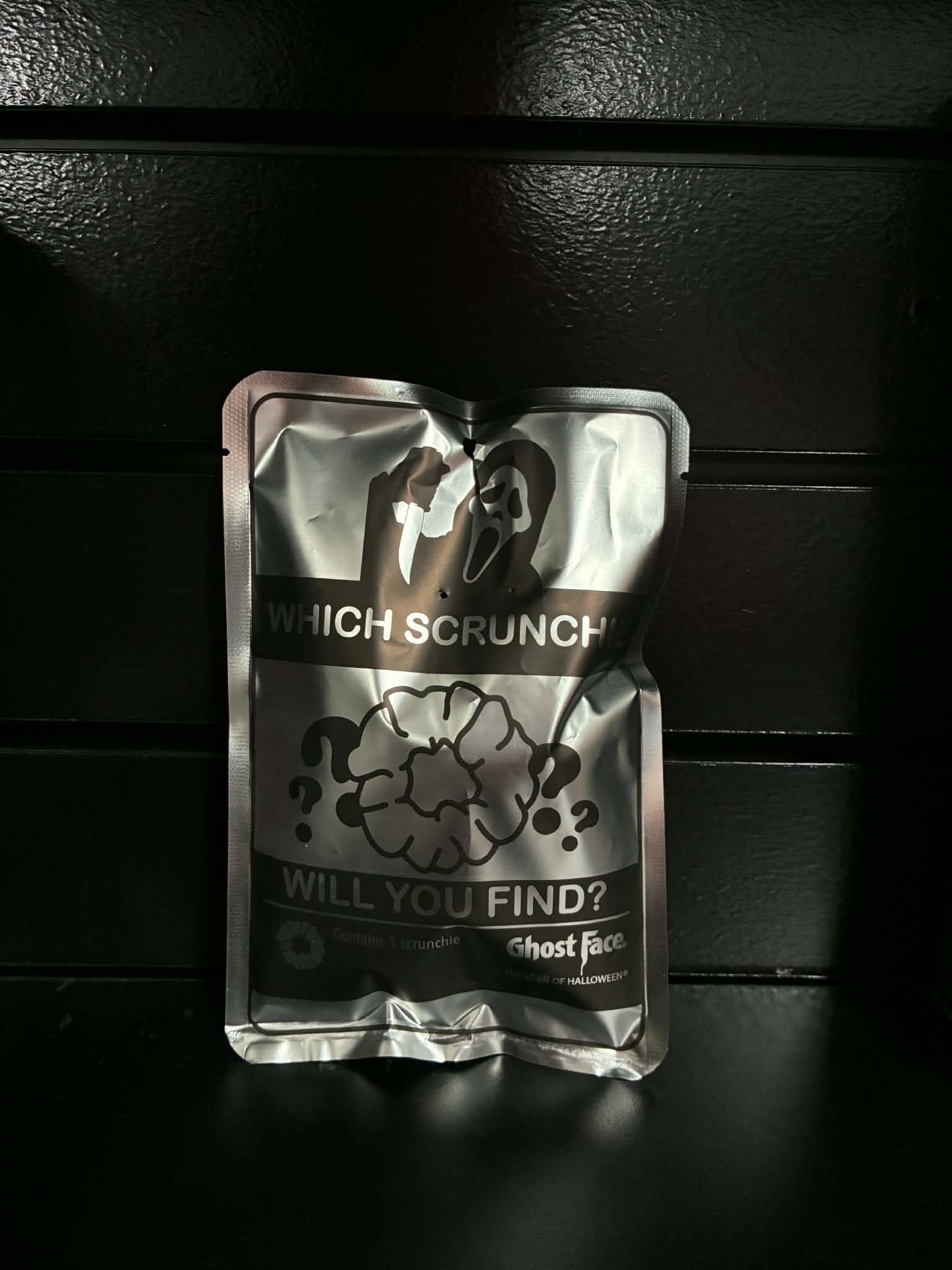 Ghostface Mystery Scrunchie